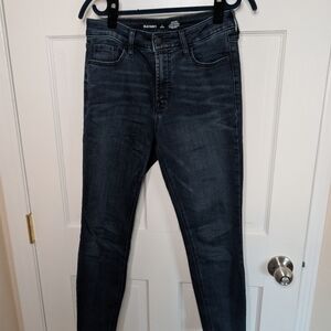 Old Navy Women's Rockstar Deep Indigo Skinny Jeans Size 6 Petite